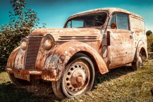 renault juvaquatre, car, rusty, abandoned, rusted, broken, auto, automobile, old, oldtimer, car wallpapers, classic, vintage, retro, nostalgic, france