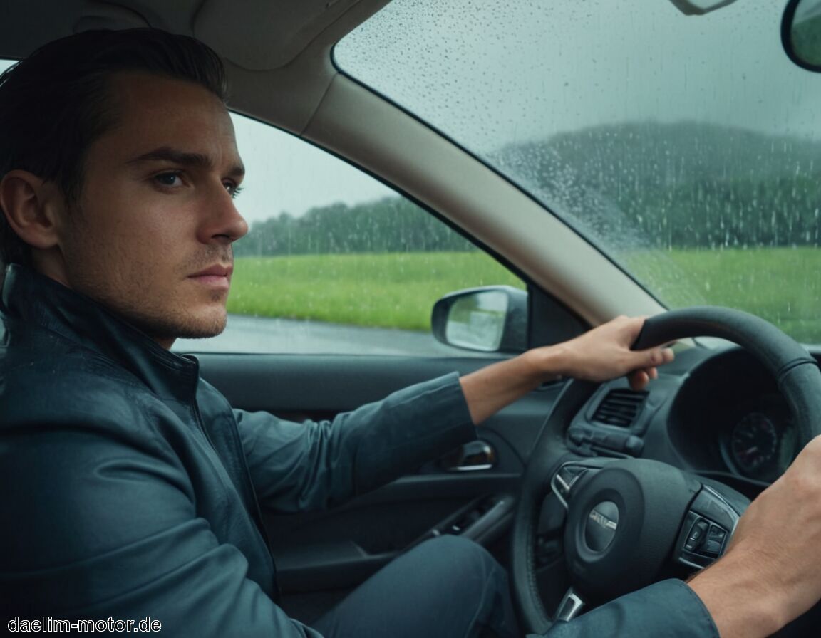 Anpassung der Geschwindigkeit an Wetterbedingungen   - Woran erkennt man einen guten Fahrzeugführer? - So erkennt man einen sicheren Fahrstil