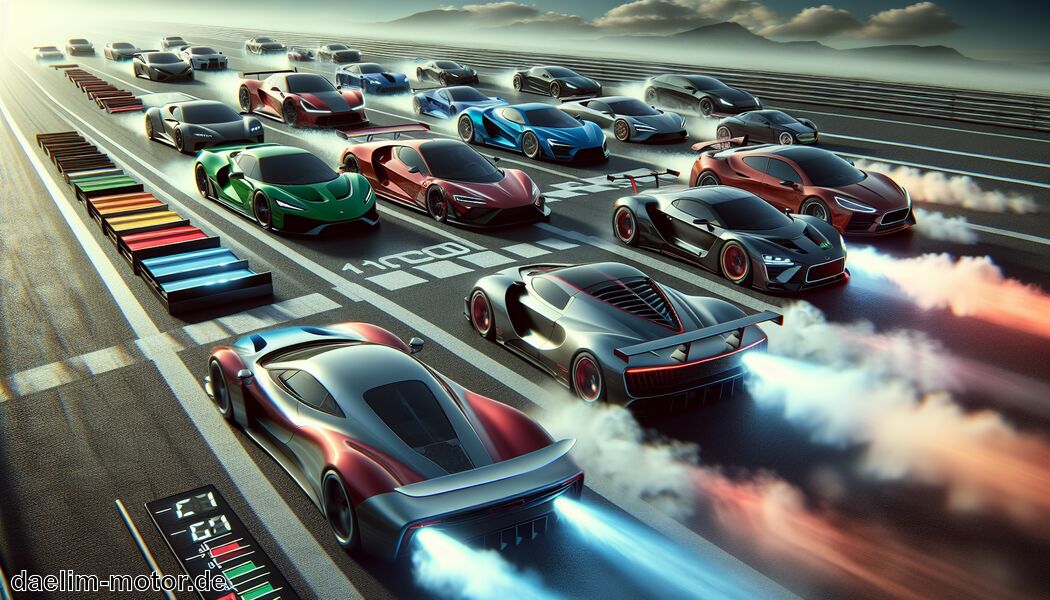 Die 10 Autos mit der schnellsten 0-100 km/h Beschleunigung