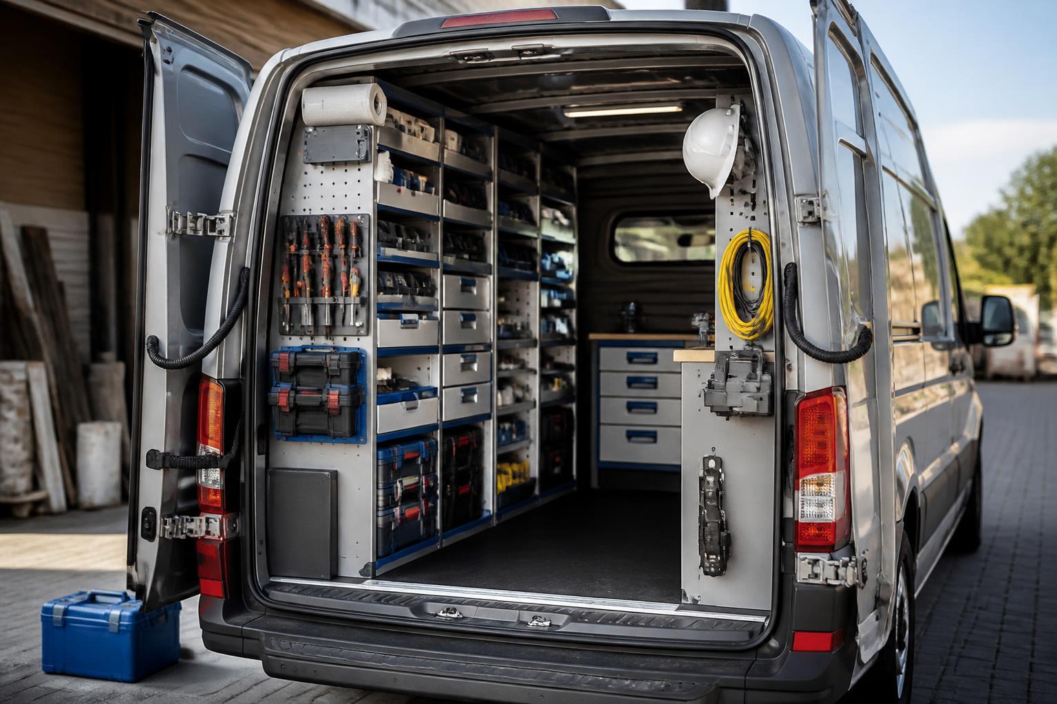 Ordnung im Laderaum: warum die Einrichtung eines Transporters mehr ist als nur Stauraum